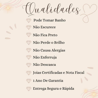 Par de Aliança 4mm Com Anel Luxuoso Inox Pedra De Cristal De Banhado a Ouro + caixinha